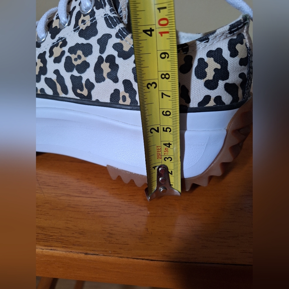 "SOLD SOLD"  CONVERSE Run Star Hike Low 'Leopard' - Picture 10 of 10